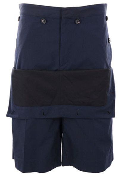 Bottega Veneta Panelled Oversized Shorts