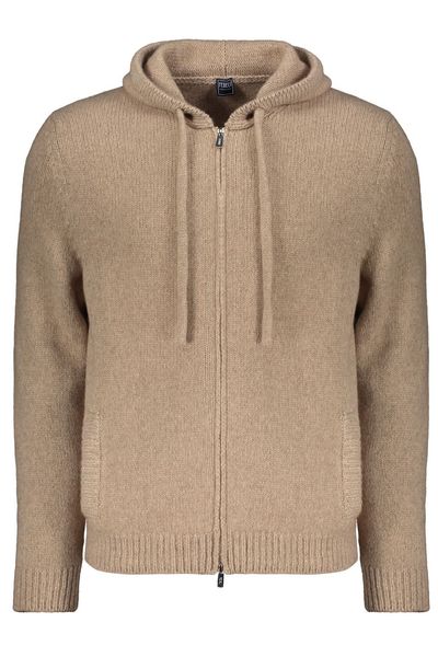 Fedeli Zip-Up Hooded Sweater