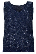 Weekend Max Mara Wkdmilord Sequin Embellished Sleeveless Top