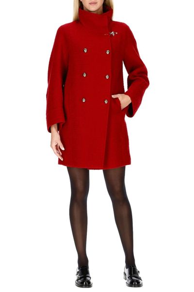 Fay Double-Breasted Short Coat