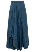 Givenchy Denim Asymmetric Skirt