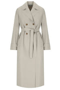 MM By Max Mara Cedro Double-Breasted Belted Trench Coat