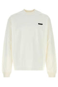 Prada Logo Patch Crewneck Sweatshirt