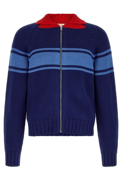 Marni Zipped Long Sleeved Sweatershirt