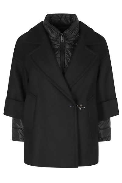 Fay Detachable Quilted Sleeve Coat