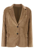 Brunello Cucinelli Single-Breasted Long-Sleeved Jacket
