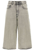 Haikure Belle Logo Patch Bermuda Shorts