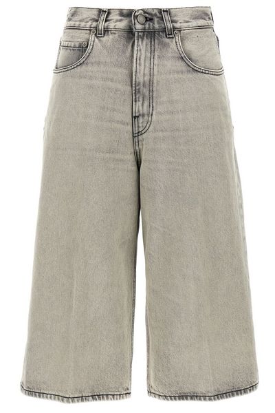 Haikure Belle Logo Patch Bermuda Shorts