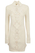 Isabel Marant Embroidered High Neck Knitted Jumper
