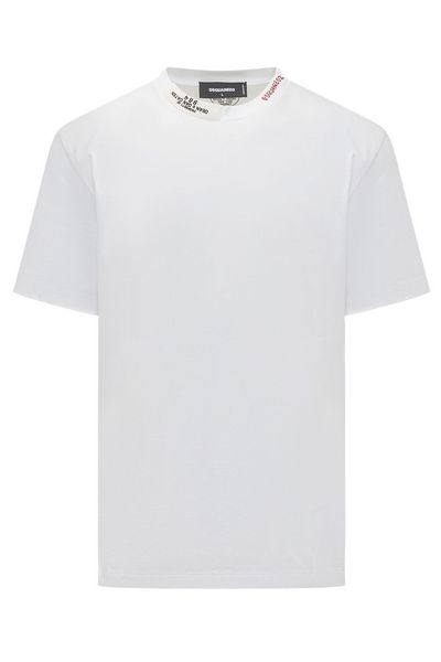Dsquared2 Logo Embroidered Crewneck T-Shirt