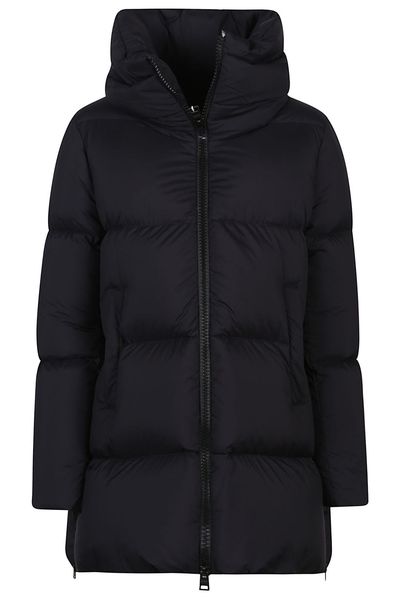 Herno High Neck Zip-Up Coat