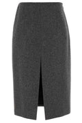 Prada Slit-Detailed Midi Skirt