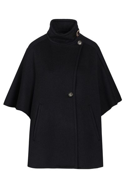 Max Mara Derrik High Neck Cape