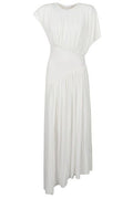 Paco Rabanne Ruched Asymmetric Dress