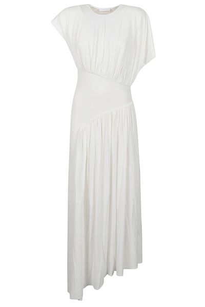 Paco Rabanne Ruched Asymmetric Dress
