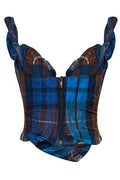 Vivienne Westwood Buchanan Tartan Corset Top
