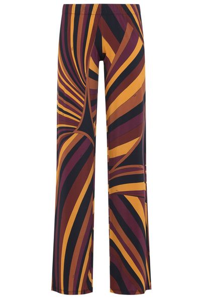 PUCCI Iride Print Satin Jersey Pants