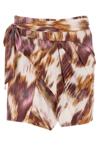 Isabel Marant Étoile Berenice Self-Tied Mini Skirt