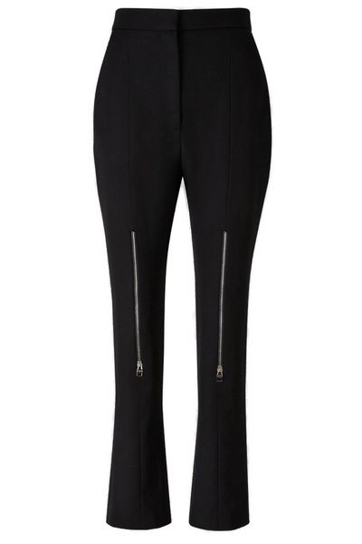 Alexander McQueen High-Waisted Zipped Pants