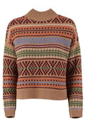 Weekend Max Mara Jacquard Crewneck Knitted Jumper