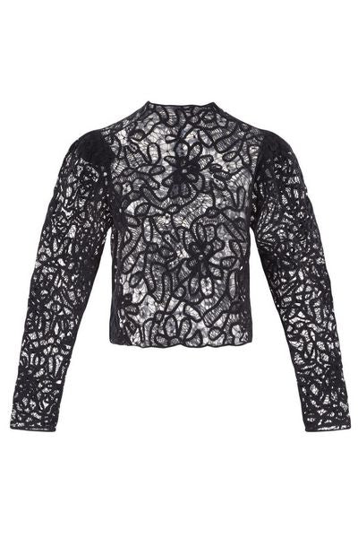 Isabel Marant Neline Lace Detailed Top