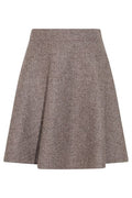 Brunello Cucinelli Herringbone Flared Mini Circle Skirt