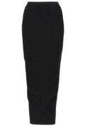 Rick Owens Back Slit Long Skirt