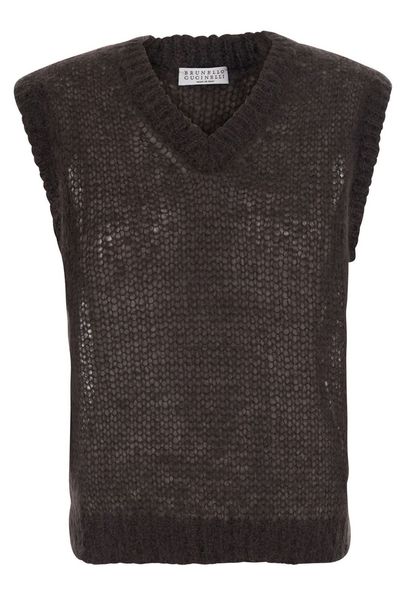 Brunello Cucinelli Sleeveless V-Neck Vest