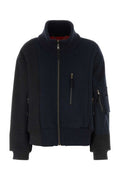 Maison Margiela Spliced Two-Tone Bomber Jacket