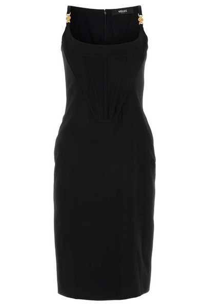 Versace Sleeveless Stretched Dress