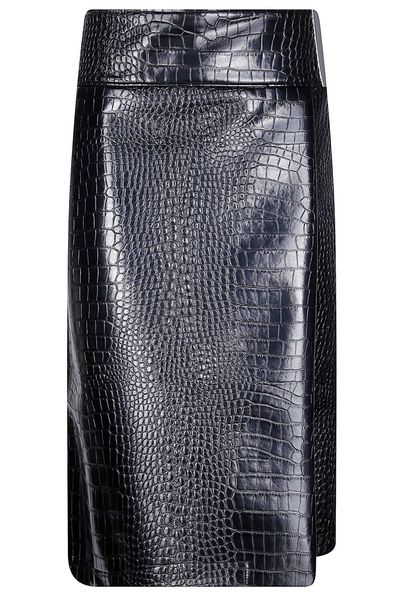 Sportmax Aquile Embossed Skirt