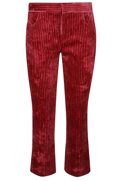 Isabel Marant Mid-Rise Corduroy Pants