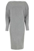 Gucci Wrap Designed Stretched Midi Dress