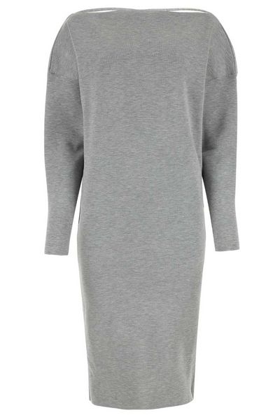 Gucci Wrap Designed Stretched Midi Dress