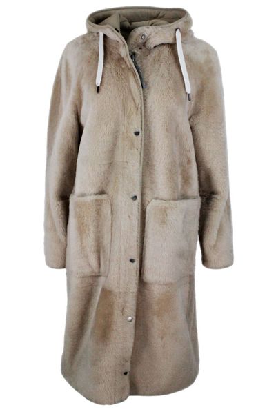 Brunello Cucinelli Reversible Drawstring Coat