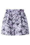 REMAIN Birger Christensen Camille Printed Drawstring Shorts