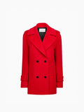 Nina Ricci Double-Breasted Peacoat