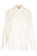 Givenchy Sheer Collared Button-Up Shirt