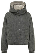 Brunello Cucinelli Donegal Tweed Hooded Jacket