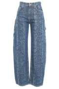 Liu Jo X Elodie Logo Patch Jeans