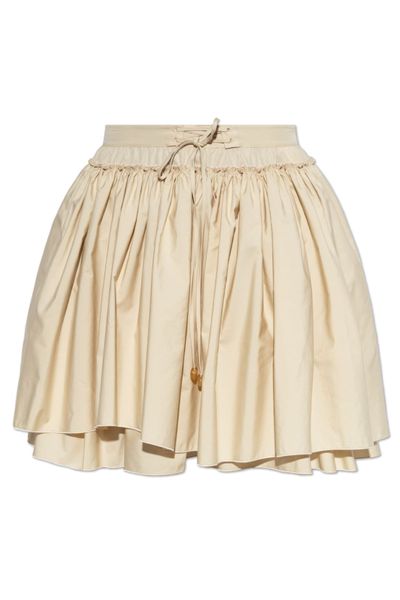 Loewe Draped Drawstring Mini Skirt