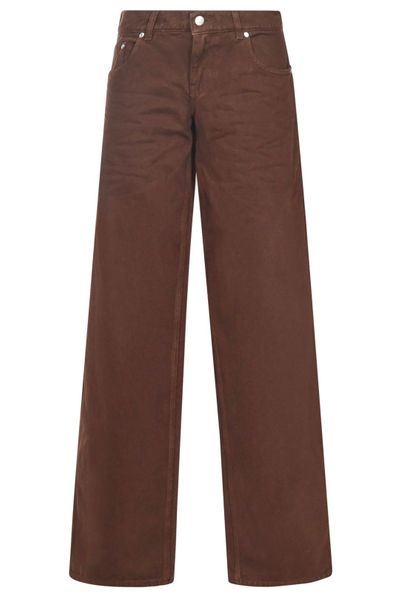 Stella McCartney Mid-Rise Wide-Leg Denim Jeans