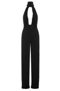 Philipp Plein Halter Neck Backless Jumpsuit