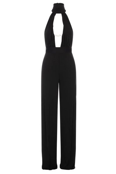 Philipp Plein Halter Neck Backless Jumpsuit