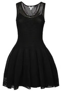 Alaïa Short Crinoline Knit Dress