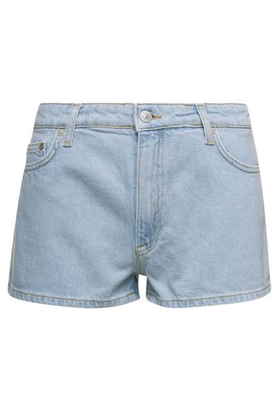 Chiara Ferragni Logo Embroidered Denim Shorts